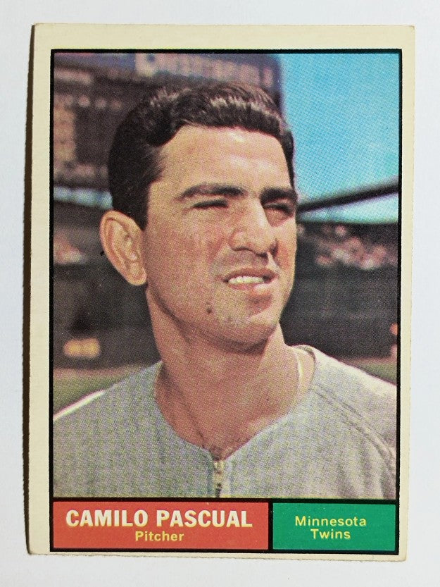 1961 Topps #235 Camilo Pascual (VGEX)