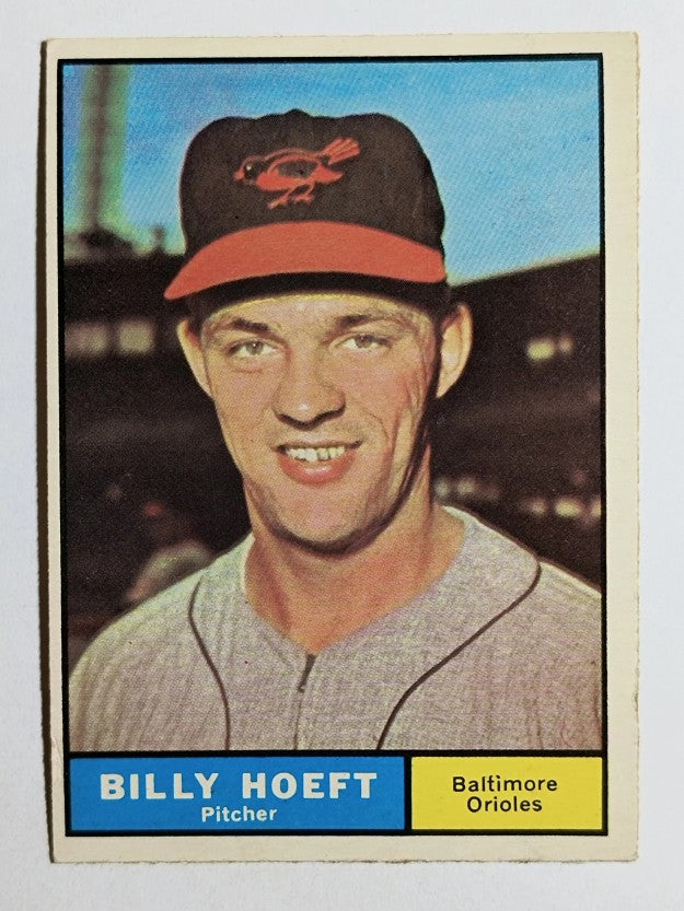 1961 Topps #256 Billy Hoeft (VGEX)