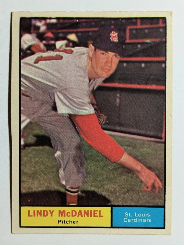 1961 Topps #266 Lindy McDaniel (VGEX)