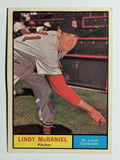 1961 Topps #266 Lindy McDaniel (VGEX)