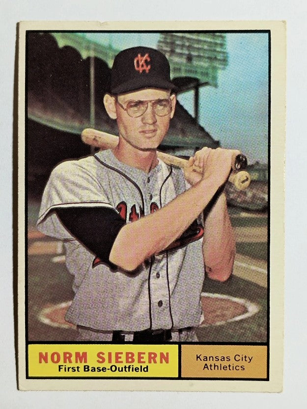1961 Topps #267 Norm Siebern (VGEX)