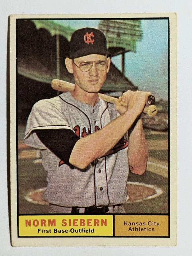 1961 Topps #267 Norm Siebern (VGEX)
