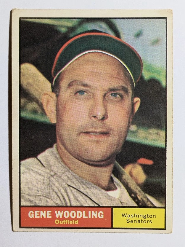1961 Topps #275 Gene Woodling (VGEX)