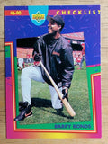 1993 Fun Pack #222 Barry Bonds CL
