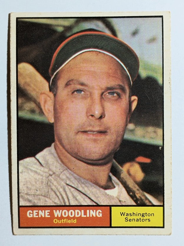 1961 Topps #275 Gene Woodling (VGEX)
