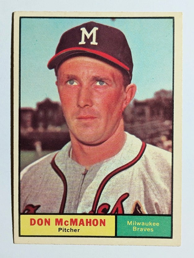 1961 Topps #278 Don McMahon (VGEX)