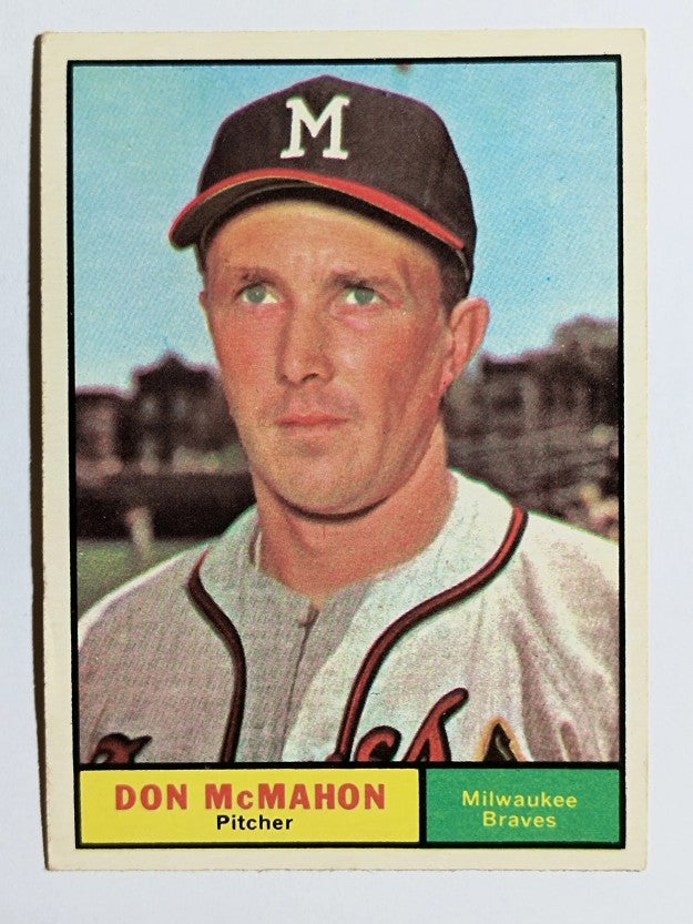 1961 Topps #278 Don McMahon (VGEX)