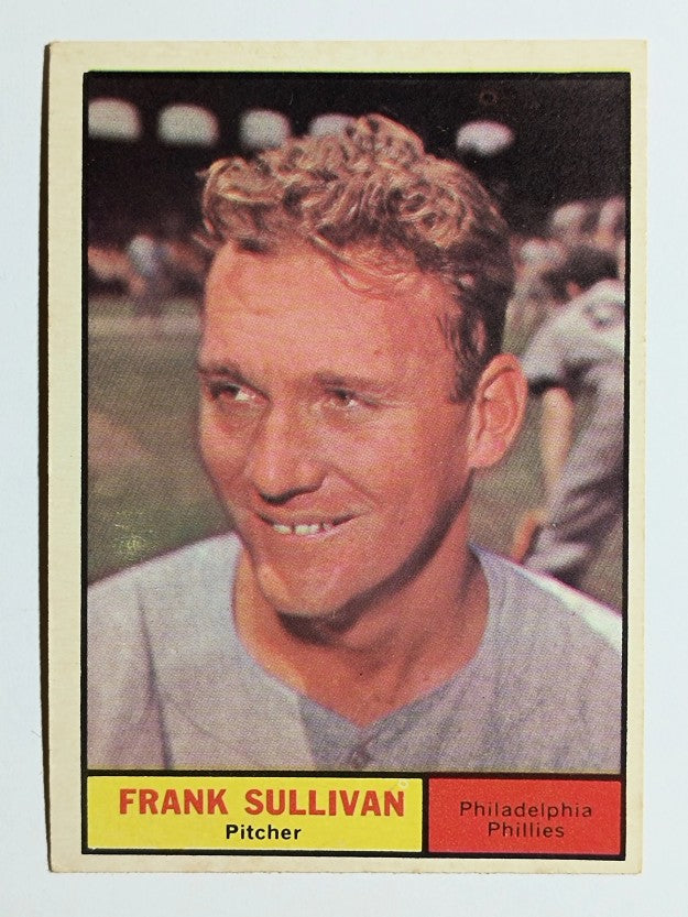 1961 Topps #281 Frank Sullivan (EX)