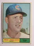 1961 Topps #12 Moe Thacker (VGEX)