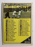 1961 Topps #17 Checklist 1 (POOR)