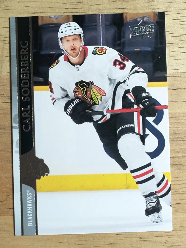 2020-21 Upper Deck #528 Carl Soderberg