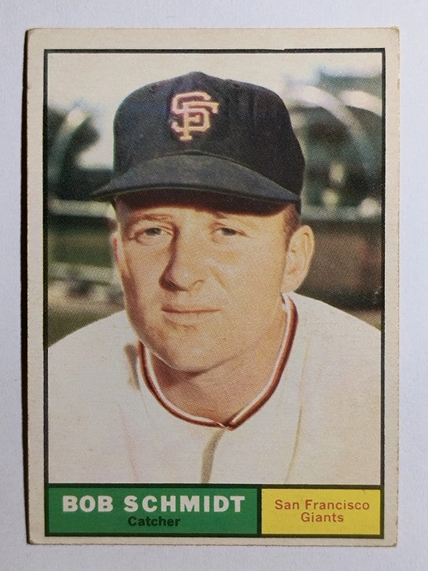 1961 Topps #31 Bob Schmidt (VGEX)