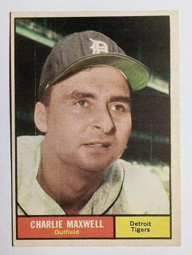 1961 Topps #37 Charley Maxwell (EX)