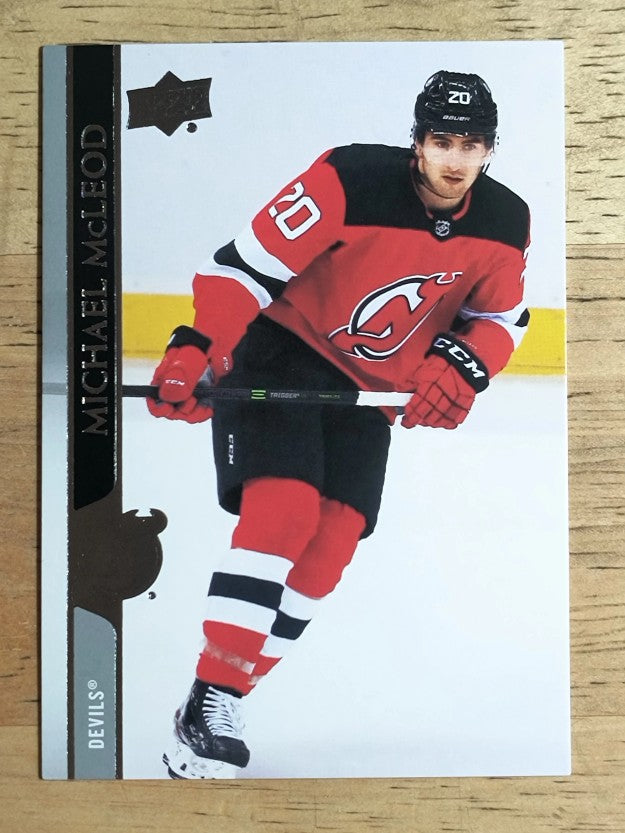2020-21 Upper Deck #584 Michael McLeod