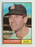 1961 Topps #64 Alex Grammas (EX)