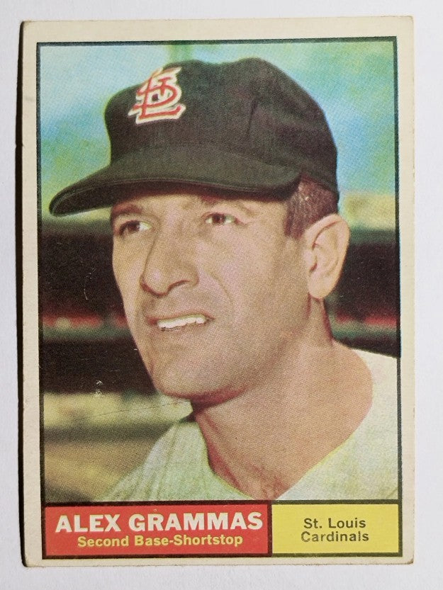 1961 Topps #64 Alex Grammas (VGEX)