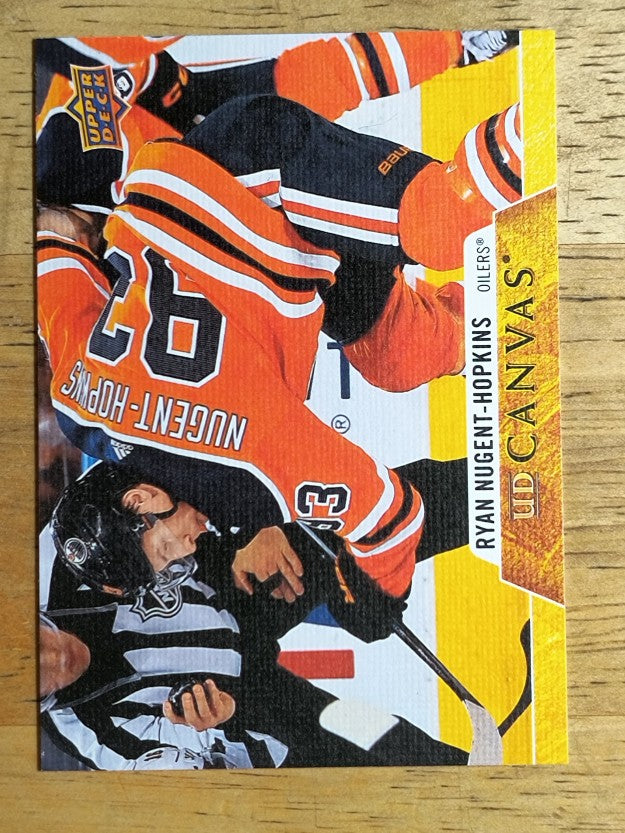 2020-21 Upper Deck Canvas #C156 Ryan Nugent-Hopkins
