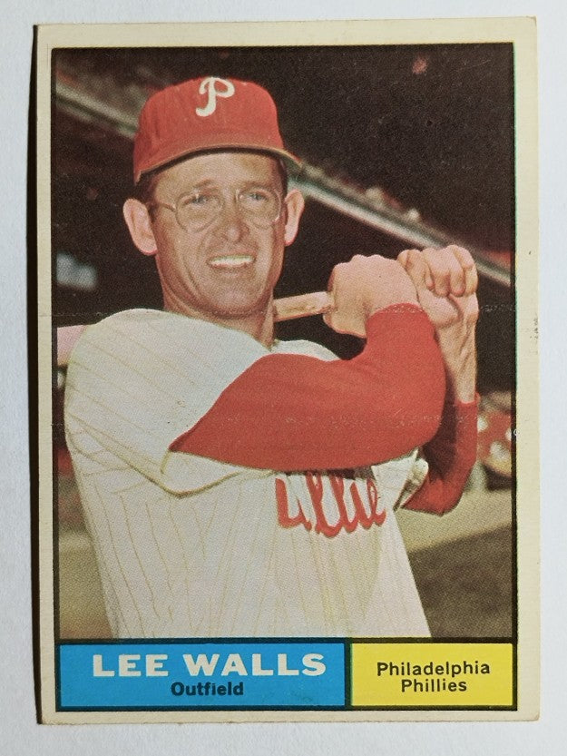 1961 Topps #78 Lee Walls (EX)