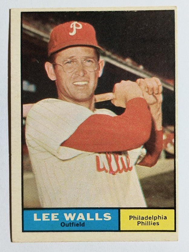 1961 Topps #78 Lee Walls (VGEX)