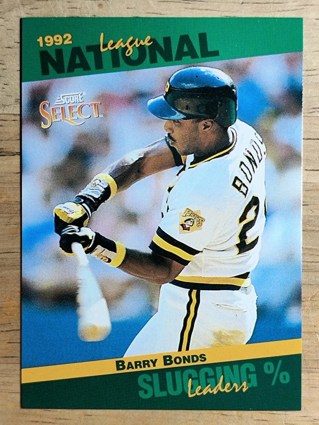 1993 Select Stat Leaders #46 Barry Bonds