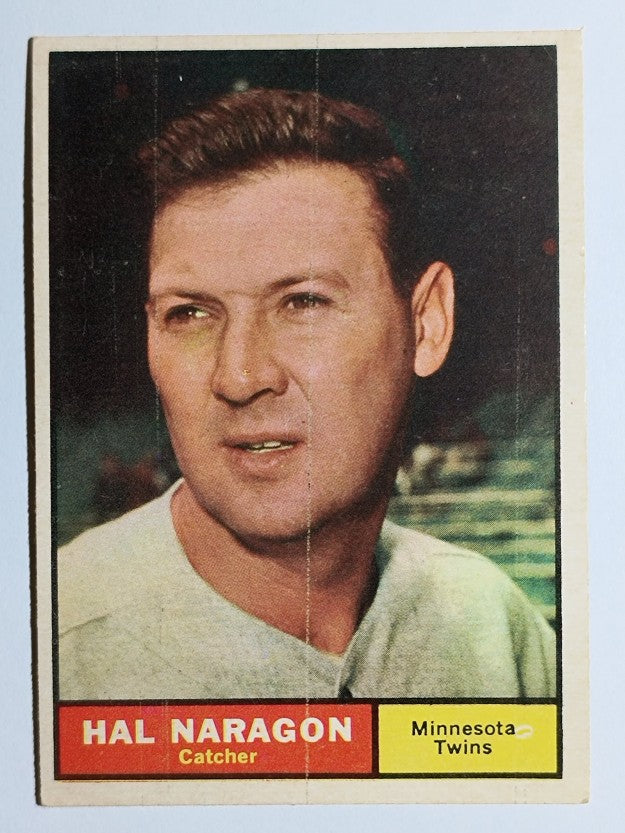 1961 Topps #92 Hal Naragon (EX)