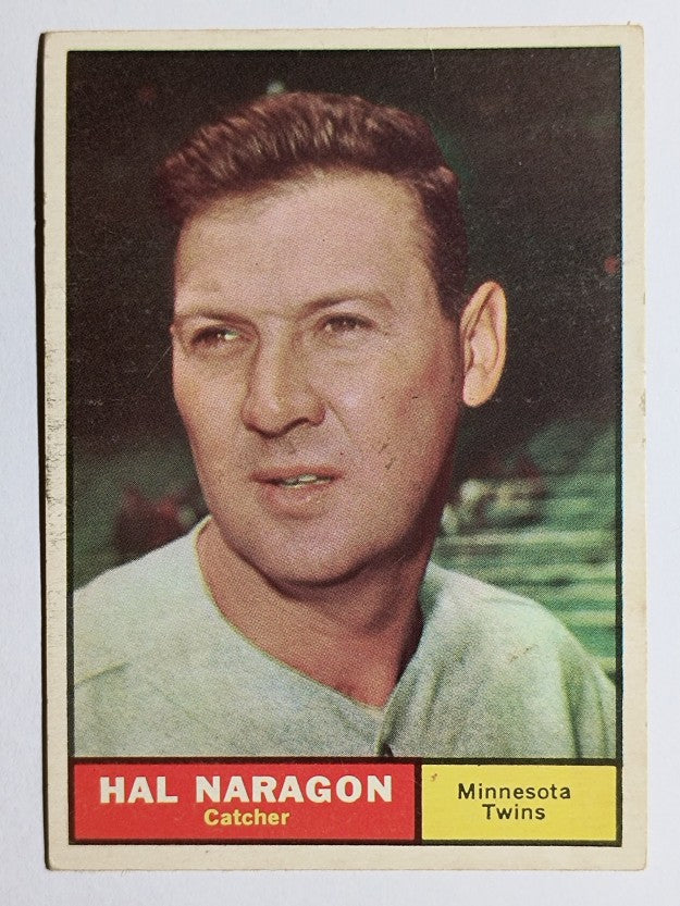 1961 Topps #92 Hal Naragon (VGEX)
