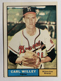 1961 Topps #105 Carl Willey (VGEX)