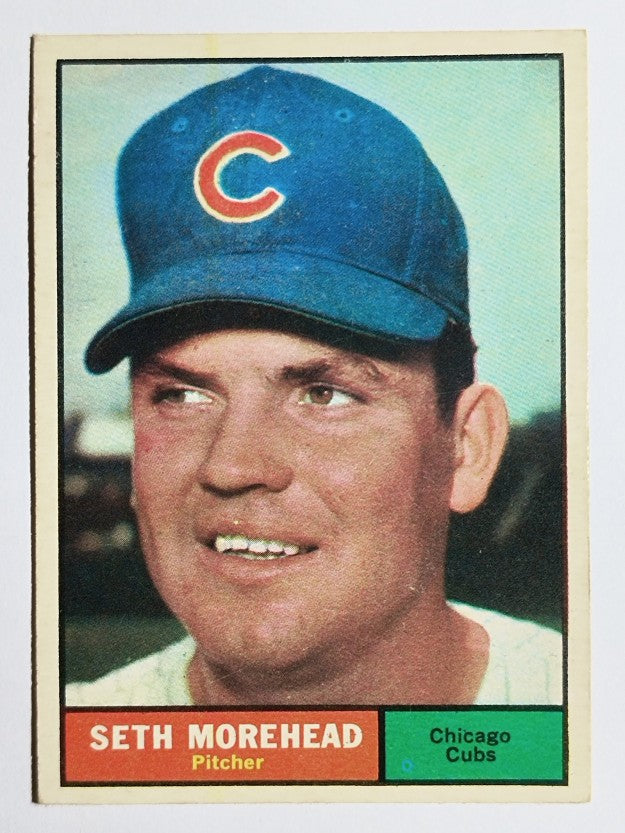 1961 Topps #107 Seth Morehead (EX)