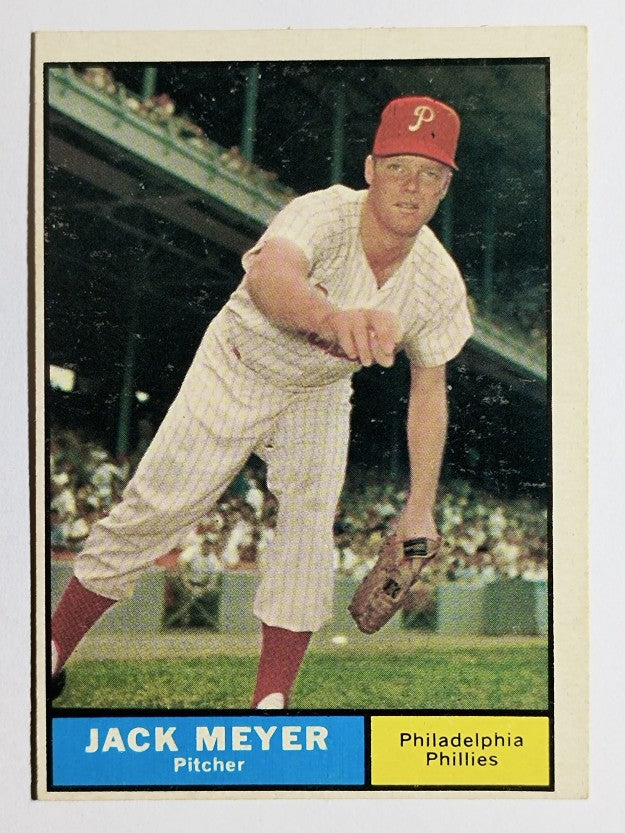 1961 Topps #111 Jack Meyer (VGEX)