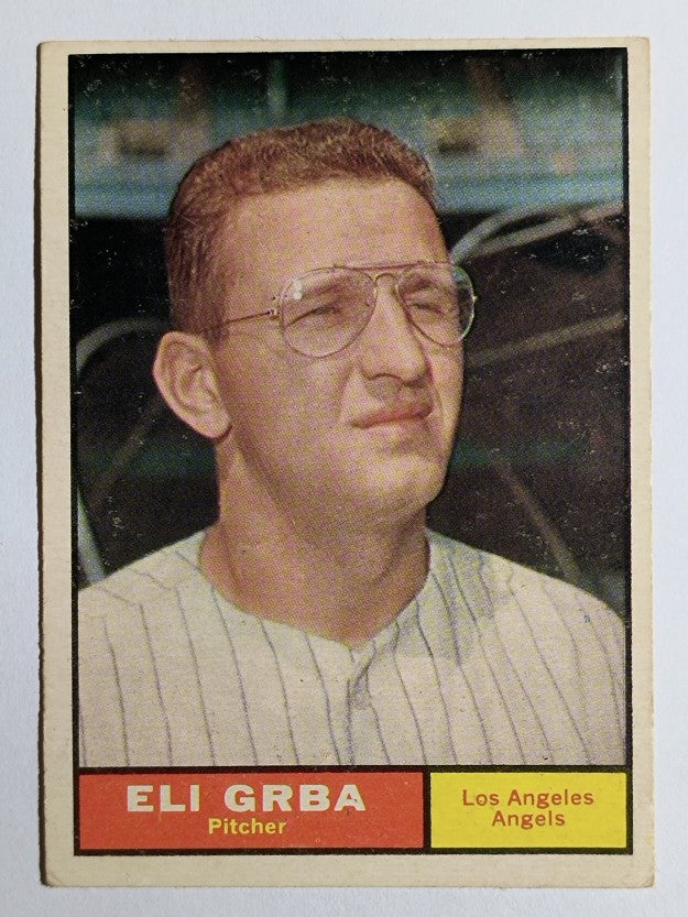 1961 Topps #121 Eli Grba (VGEX)