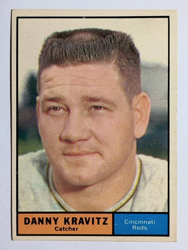 1961 Topps #166 Danny Kravitz (EX)