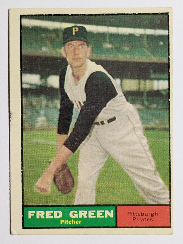 1961 Topps #181 Fred Green (VGEX)