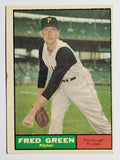 1961 Topps #181 Fred Green (VGEX)