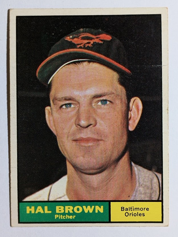 1961 Topps #218 Hal Brown (EX)