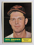 1961 Topps #218 Hal Brown (VGEX)