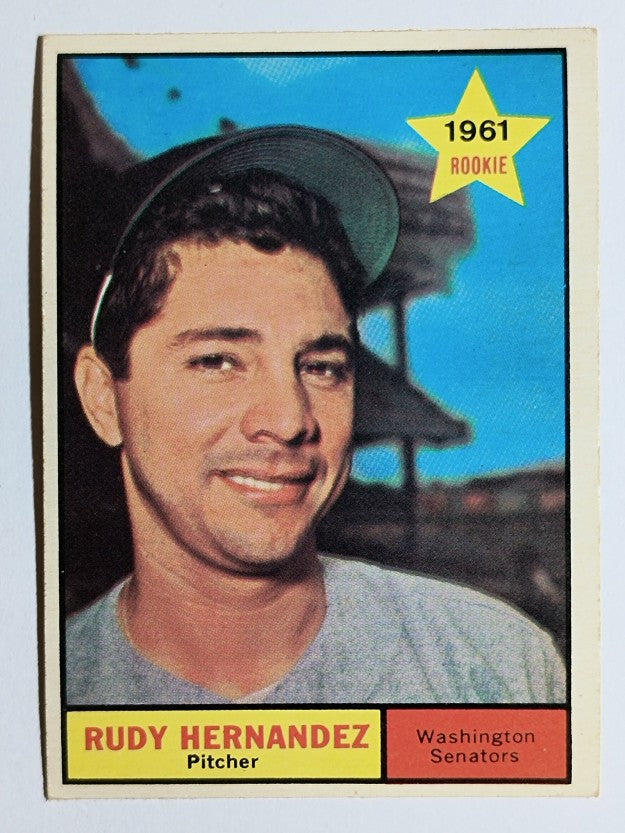 1961 Topps #229 Rudy Hernandez RC (EX)