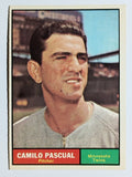 1961 Topps #235 Camilo Pascual (EX)