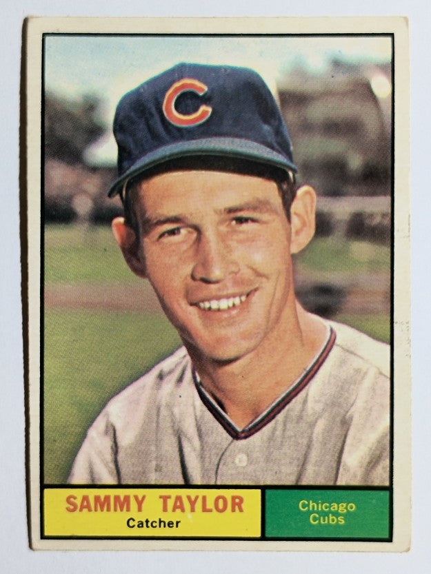 1961 Topps #253 Sammy Taylor (VGEX)