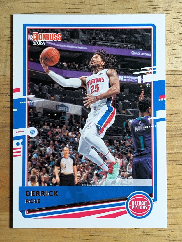 2020-21 Donruss #60 Derrick Rose