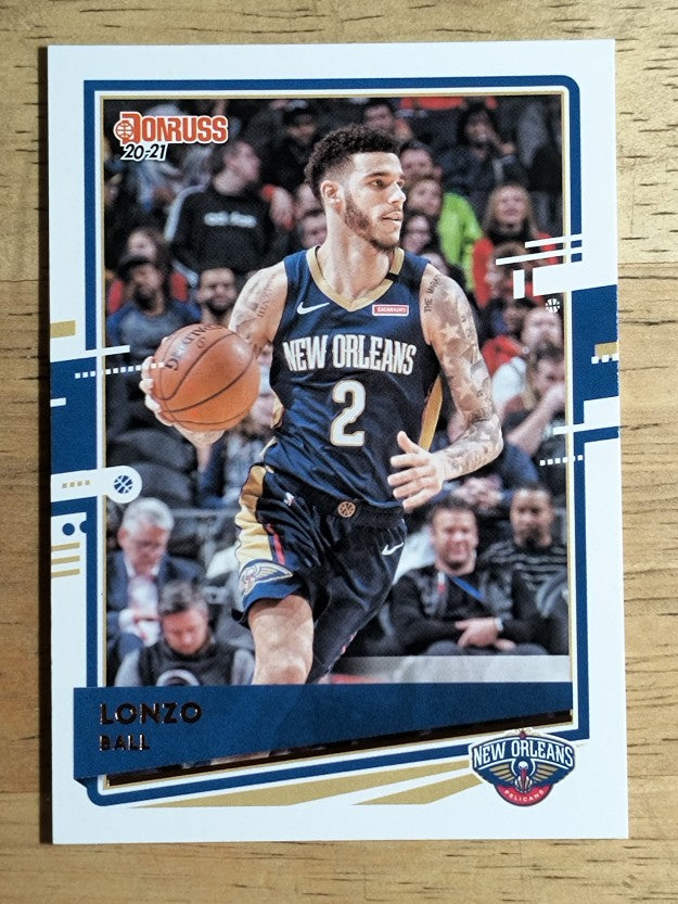 2020-21 Donruss #44 Lonzo Ball