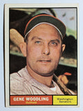 1961 Topps #275 Gene Woodling (VGEX)