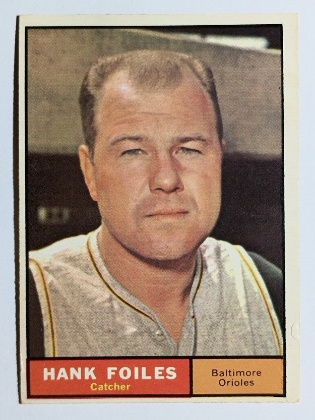 1961 Topps #277 Hank Foiles (VGEX)