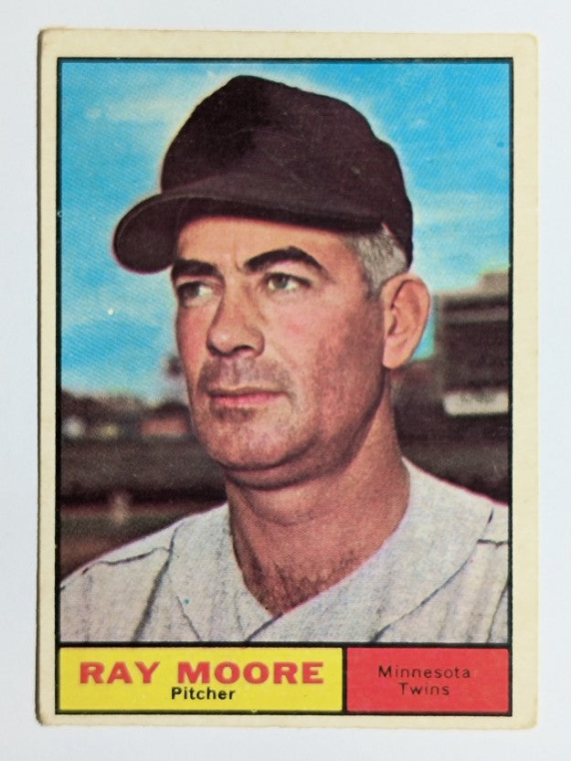 1961 Topps #289 Ray Moore (VGEX)