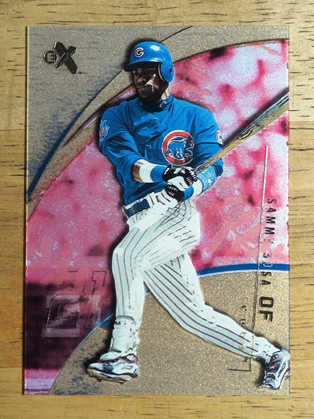 2002 E-X #5 Sammy Sosa