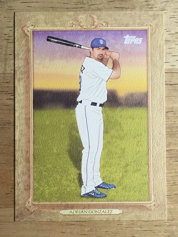2010 Topps Turkey Red #TR43 Adrian Gonzalez