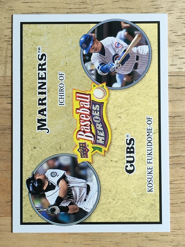 2008 Upper Deck Heroes #182 Ichiro Suzuki/Kosuke Fukudome