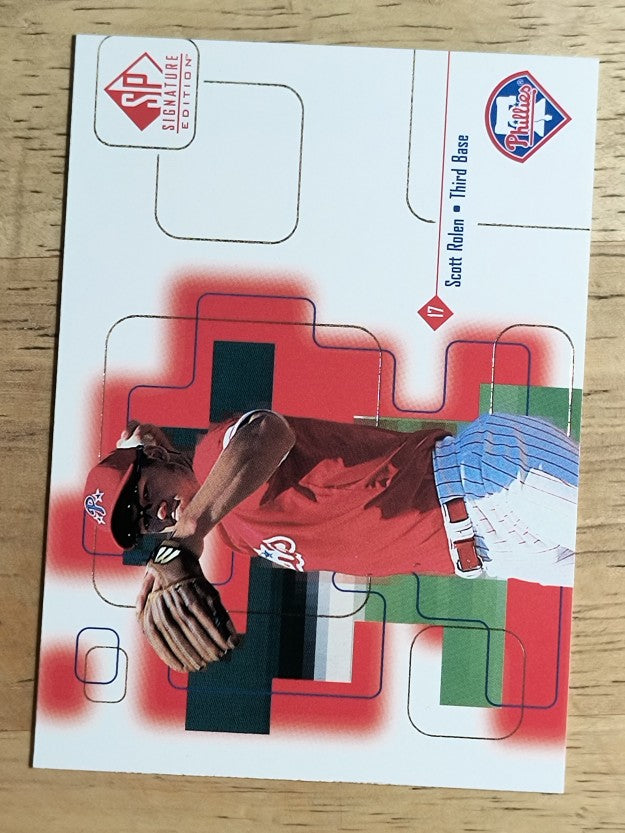 1999 SP Signature #35 Scott Rolen