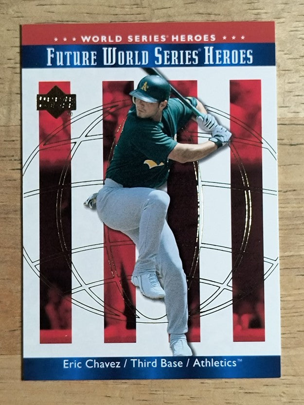 2002 Upper Deck World Series Heroes #141 Eric Chavez FWS