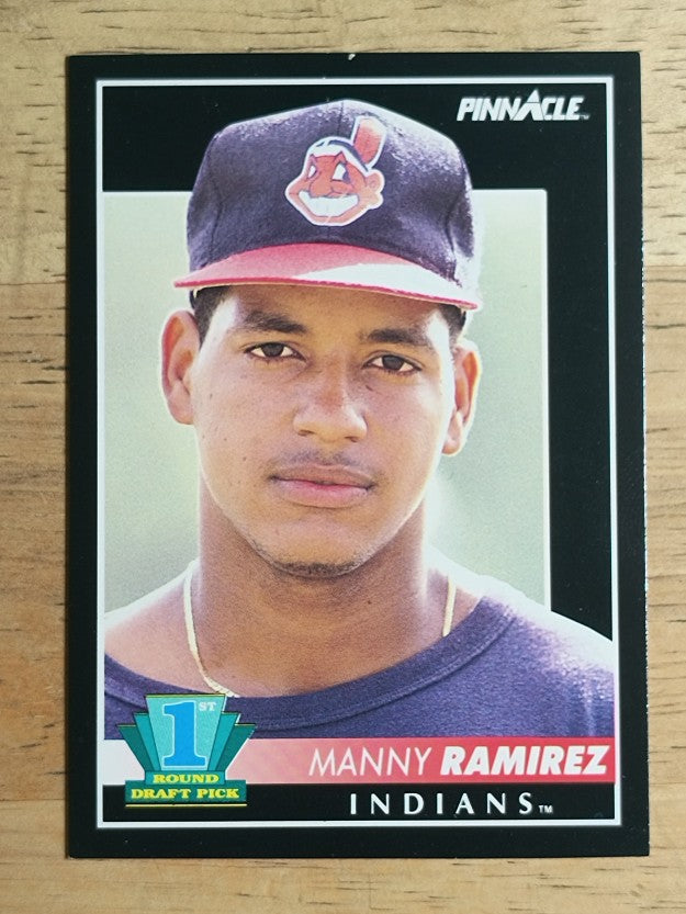 1992 Pinnacle #295 Manny Ramirez RC (NM)