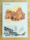 2020 Topps Allen and Ginter Digging Deep #DD20 Copper